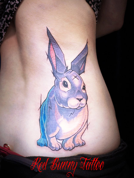@^gD[fUC rabbit tattoo